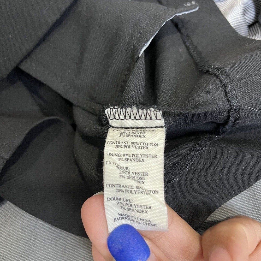 Steve Madden Black Women Office Jacket Lady Dress Business Blazer Size Large - Picture 6 of 7